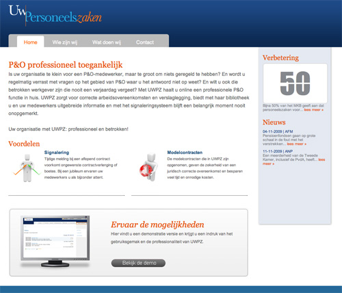 Uw PersoneelsZaken screenshot